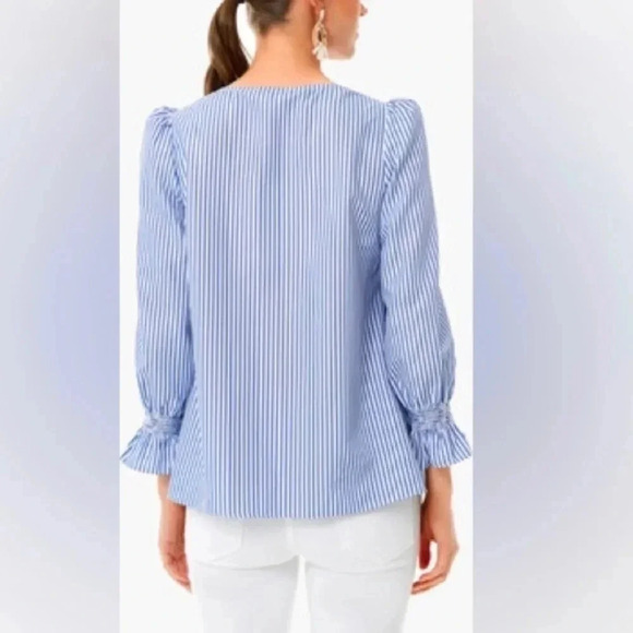 NWOT Tuckernuck Striped Easton Blouse - Picture 2 of 6